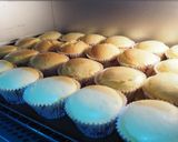 A picture of step 10 of Whole Egg Yolk Rosemary Cupcakes.