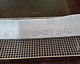 A picture of step 13 of Rainbow Sherbet ( Sorbet ) Filled Striped Vanilla Cake Roll.