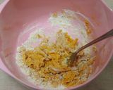 A picture of step 2 of Kabocha Squash Scones Made with Pancake Mix.