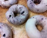 A picture of step 3 of Blueberry Bagels.