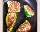 A picture of step 11 of Meat and Firm Tofu Stuffed Peppers.