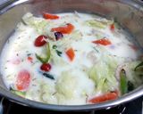 A picture of step 2 of Cabbage Soup With Milk And Yogurt.