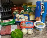 A picture of step 3 of Super Cheese Italian Lasagna.