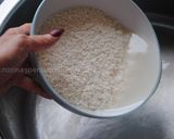 A picture of step 7 of King rice/Shah pilaf شاه پلو.