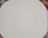 A picture of step 4 of Poori paratha.