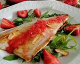 Foto del paso 11 de la receta: Lubina con vinagreta de fresas