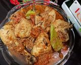 A picture of step 6 of Koyla chicken karahi.
