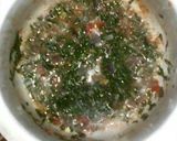 A picture of step 4 of Fried kales.