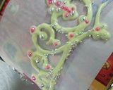 A picture of step 7 of Chocolate Tiaras for Cakes.