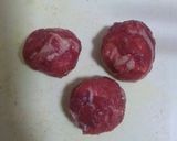 A picture of step 2 of Camembert Cheese Filled Fried Pork Rolls.