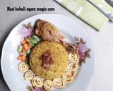 Foto langkah ke 8 dari resep Nasi kebuli ayam magic com.