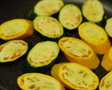 A picture of step 2 of Rosemary-Marinated Zucchini.
