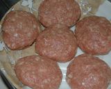 A picture of step 2 of Easy Menchi Katsu (Deep-fried Minced Meat Patties).