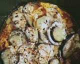 A picture of step 4 of Bhigara aloo baingan.