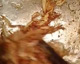 A picture of step 2 of Gobhi keema.