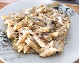 Foto del paso 8 de la receta Pasta con gambas y setas