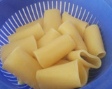 Foto del paso 6 de la receta: Paccheri rellenos de calabaza con salsa de granada