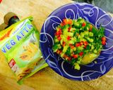 A picture of step 1 of Mango Salsa Maggi Recipe.