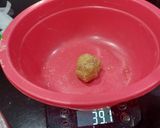 Foto langkah ke 6 dari resep Anabolic Oat Crusted Pandan Mooncake |High Protein, Low Calorie, Sugar & Gluten Free.