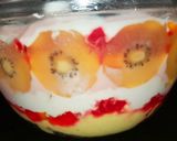 A picture of step 13 of Fruit Trifle.