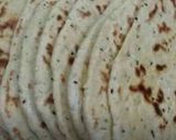 A picture of step 4 of Tawa Aata Methi Naans.