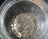 Hình bước làm 1 của món Yến mạch overnight oats chuối lê