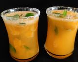 A picture of step 3 of Orange mojito.