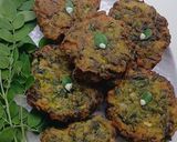 A picture of step 9 of Drum Stick Leaves/Moringa/Munagaku - Fritters.