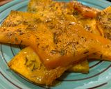 Foto del passaggio 3 della ricetta Zucca al forno, contorno facile e veloce!