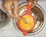 A picture of step 1 of Orange & cucumber cooler.