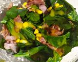 Foto del paso 8 de la receta: Ensalada de espinacas con tocino