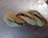Foto langkah ke 6 dari resep Mini Nutella Peanut Braided Bread (Tanpa Ulen).