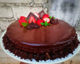 Foto del paso 10 de la receta: Mousse de chocolate con glaseado espejo