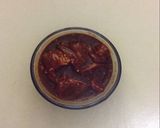 A picture of step 1 of Char Sui pork.