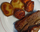 Foto del paso 3 de la receta: Asado al horno con papas y boniato