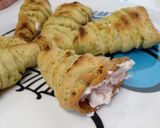 Foto del passaggio 5 della ricetta Cannoli di insalata con mousse di petto di tacchino