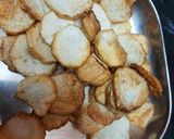 A picture of step 3 of Arbi chips.