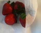 A picture of step 1 of VashBake Strawberry.