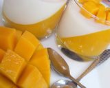 A picture of step 1 of Mango Panna-cotta 2.