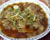 A picture of step 5 of Mutton paya.