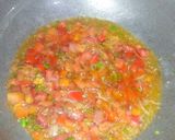 A picture of step 3 of Termeric rice.