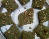 A picture of step 5 of Gheeya barfi.