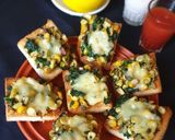 A picture of step 14 of Spinach corn bites.