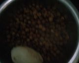 A picture of step 1 of Chana chat.