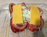 Foto del paso 1 de la receta: Pimientos rojos rellenos asados