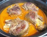 Foto del paso 4 de la receta Galtas de cerdo en salsa de hortalizas