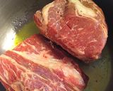 Foto del paso 1 de la receta: Ojo de bife a la cacerola con gravy de verduritas