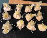 Une image de l'étape 8 de Petits ballotins chèvre jambon blanc.