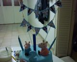 Foto del paso 20 de la receta: Torta de pepa pig cumpleaños de mellizos