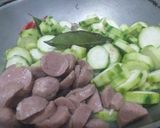 Foto langkah ke 3 dari resep Sayur Oyong Misoa Bakso.